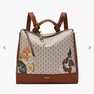 Fossil small backpack purse